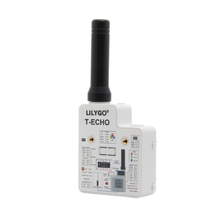 LILYGO® TTGO Meshtastic T-Echo (+ BME280) LoRa SX1262 Wireless Module 915MHz NRF52840 GPS RTC NFC for Arduino H511