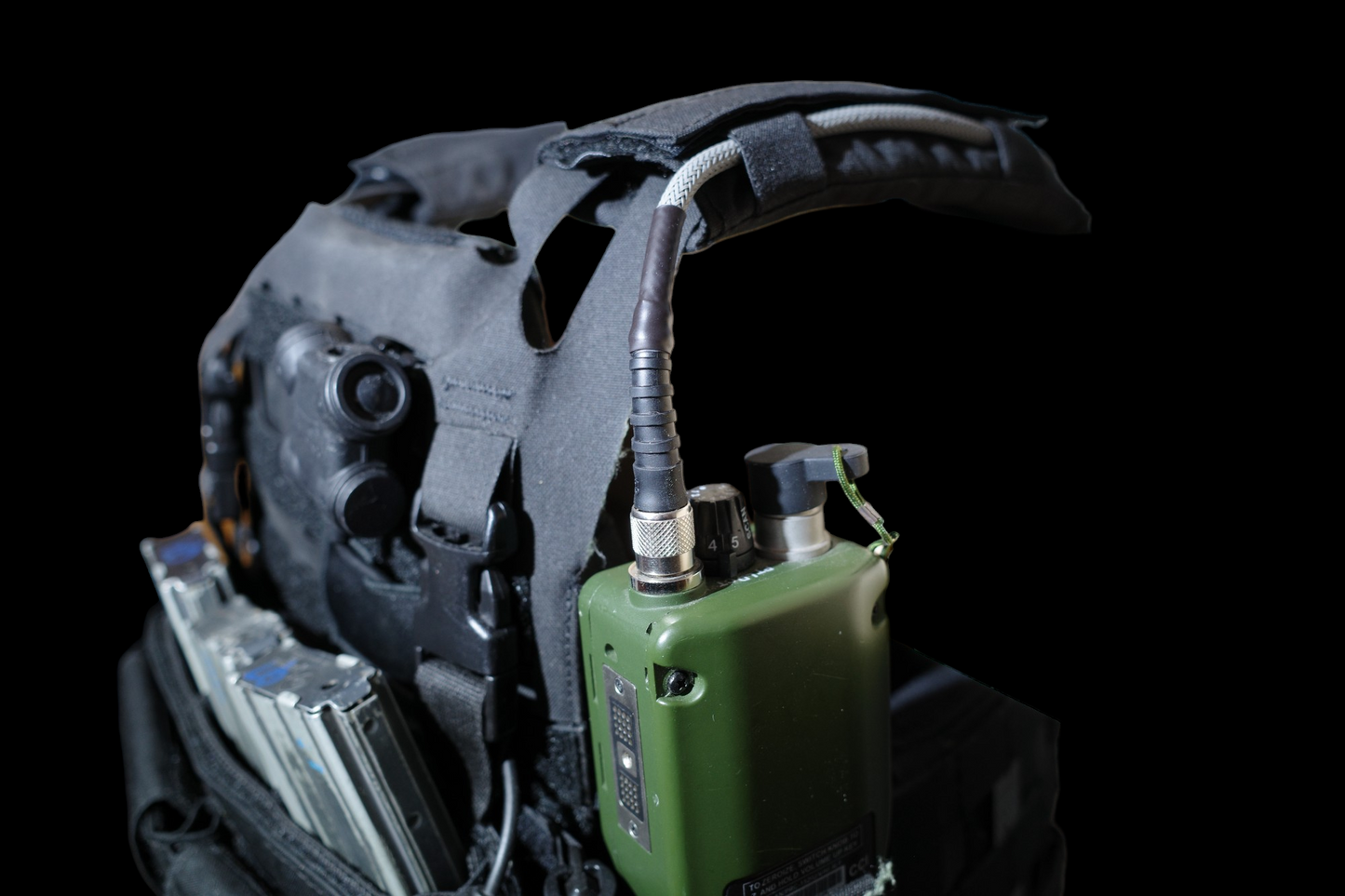 "The Squad Leader" v2 Wearable Antenna (TNC-M Antenna)