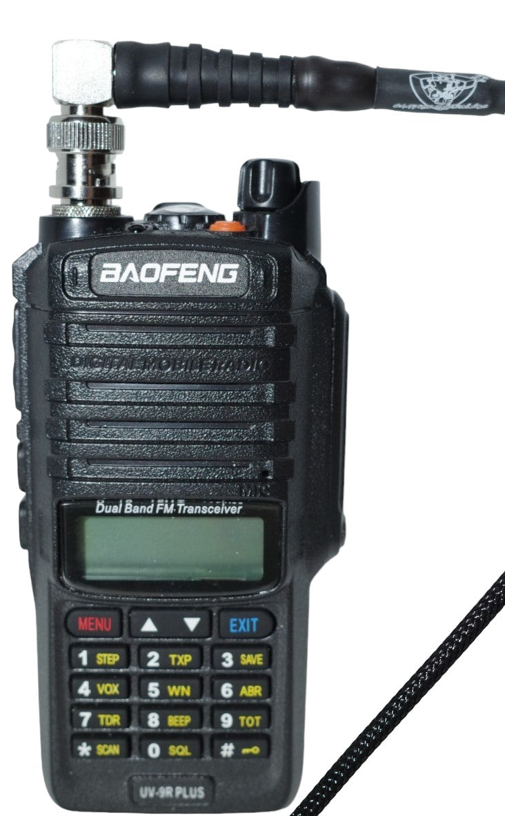 v2 Wearable Antenna W/"Small Walled" Adapter Package (BNC-F to SMA-F)
