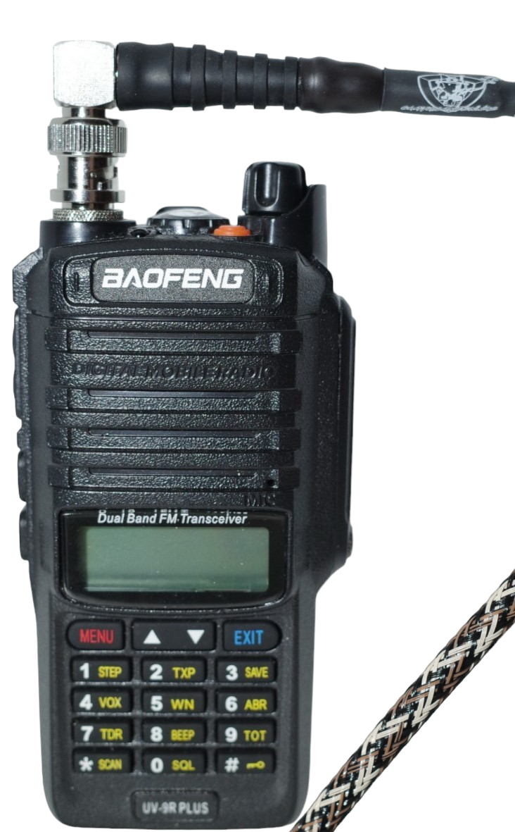 v2 Wearable Antenna W/"Small Walled" Adapter Package (BNC-F to SMA-F)