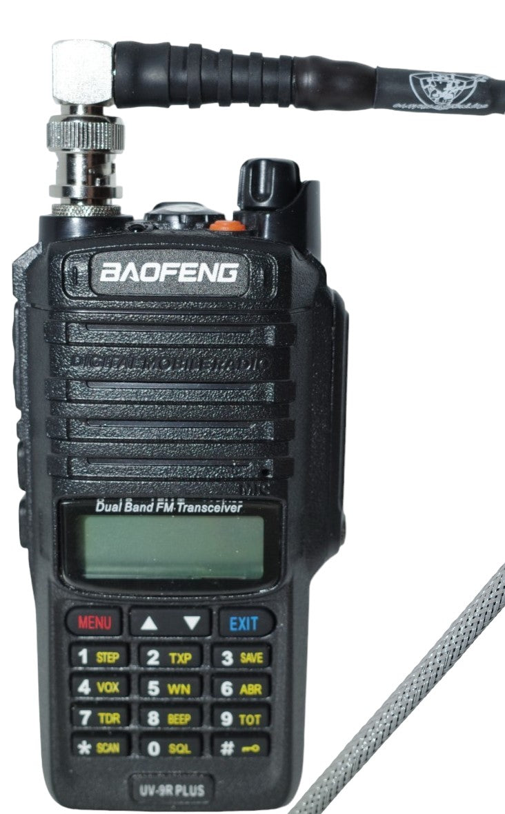 v2 Wearable Antenna W/"Small Walled" Adapter Package (BNC-F to SMA-F)