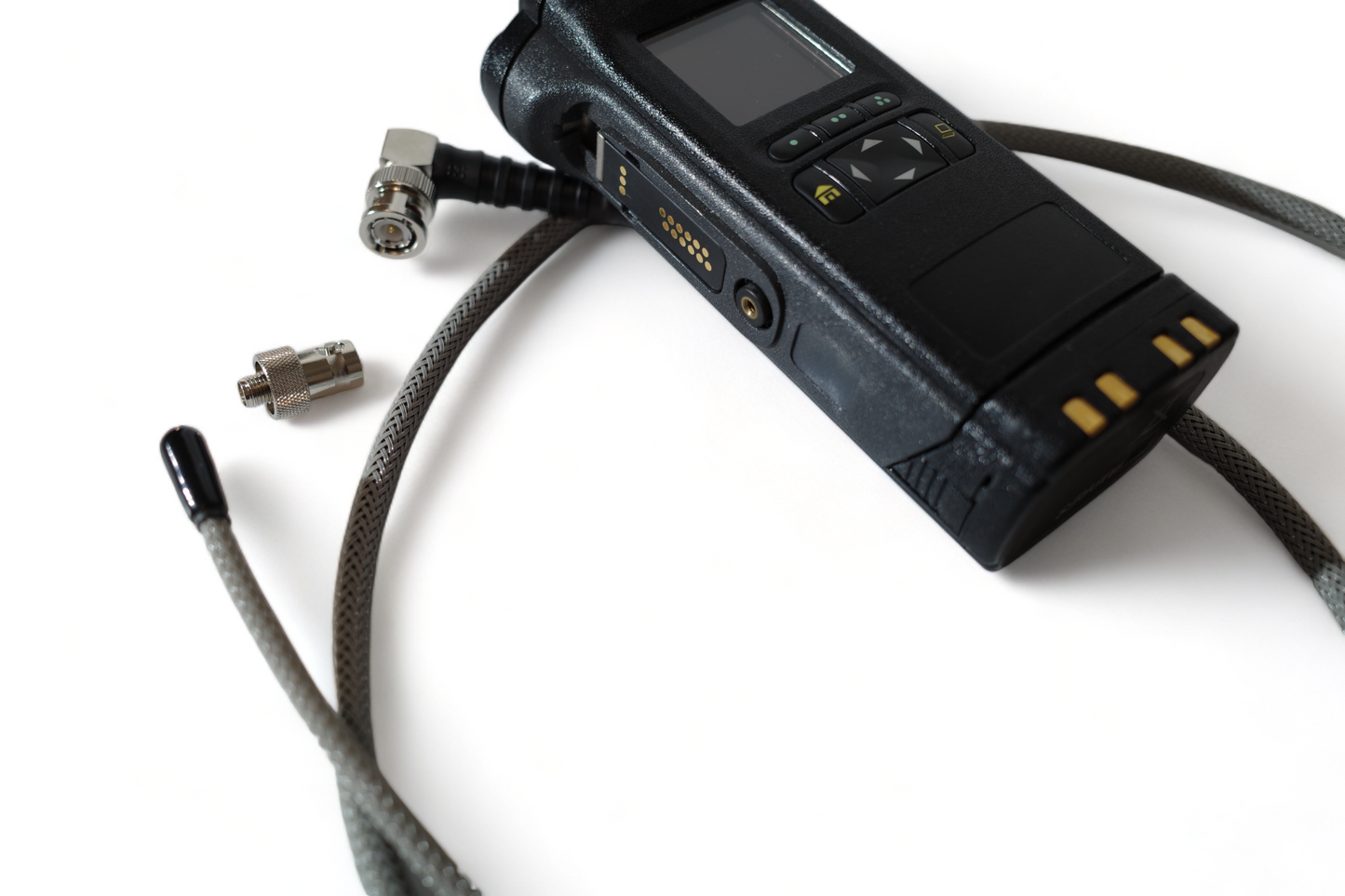 v2 Wearable Antenna W/"Small Walled" Adapter Package (BNC-F to SMA-F)