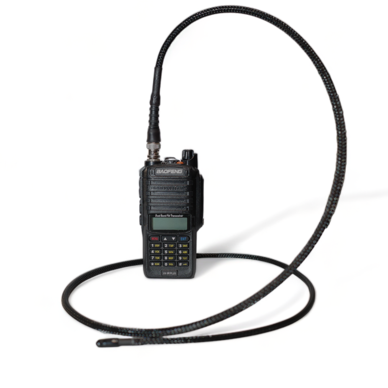 v2 Wearable Antenna W/"Small Walled" Adapter Package (BNC-F to SMA-F)