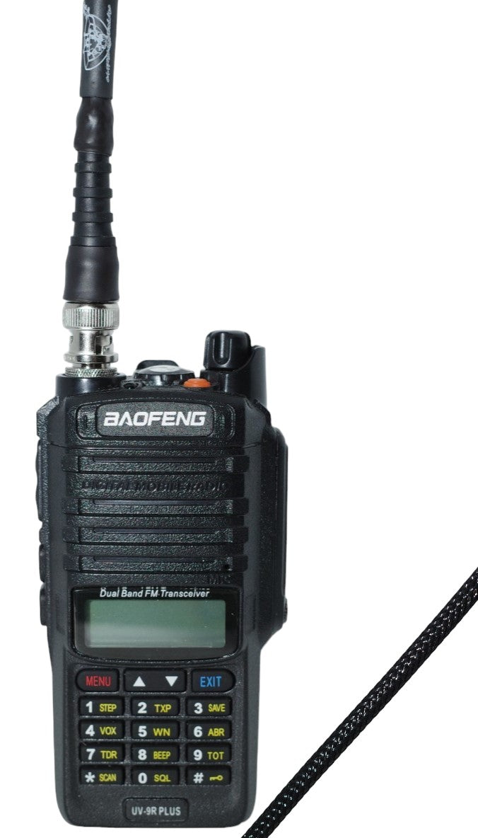 v2 Wearable Antenna W/"Small Walled" Adapter Package (BNC-F to SMA-F)