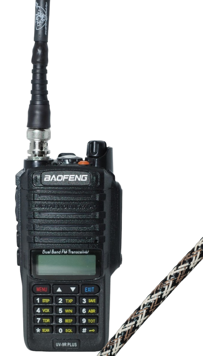 v2 Wearable Antenna W/"Small Walled" Adapter Package (BNC-F to SMA-F)