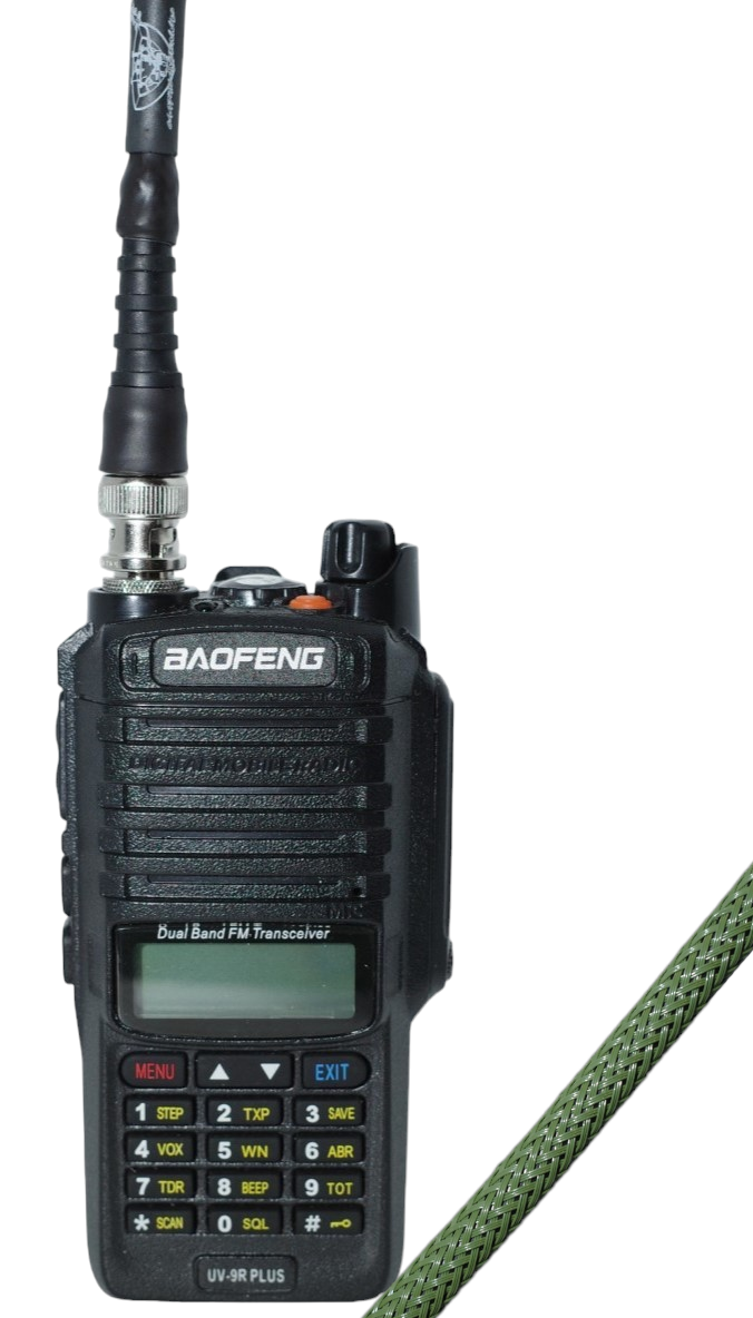 v2 Wearable Antenna W/"Small Walled" Adapter Package (BNC-F to SMA-F)
